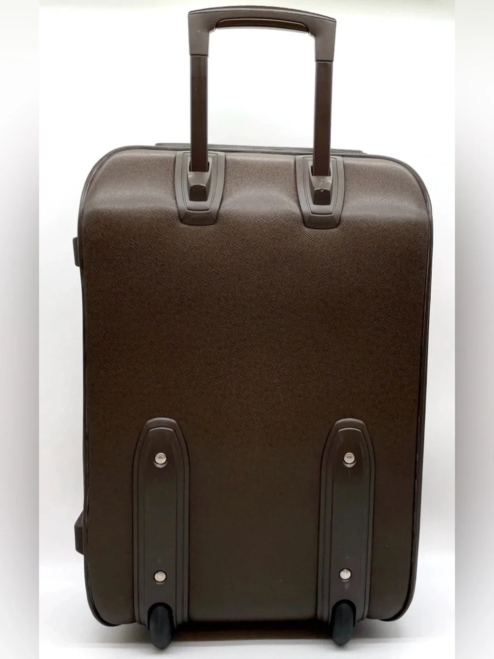 Louis Vuitton Brown Textured Roll-Top Carry-On Pegasus 55 TAIGA BROWN ZIP TRAVEL